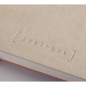 RHODIA GOALBOOK SOFT- WIT A5 DOT BEIGE/ St.