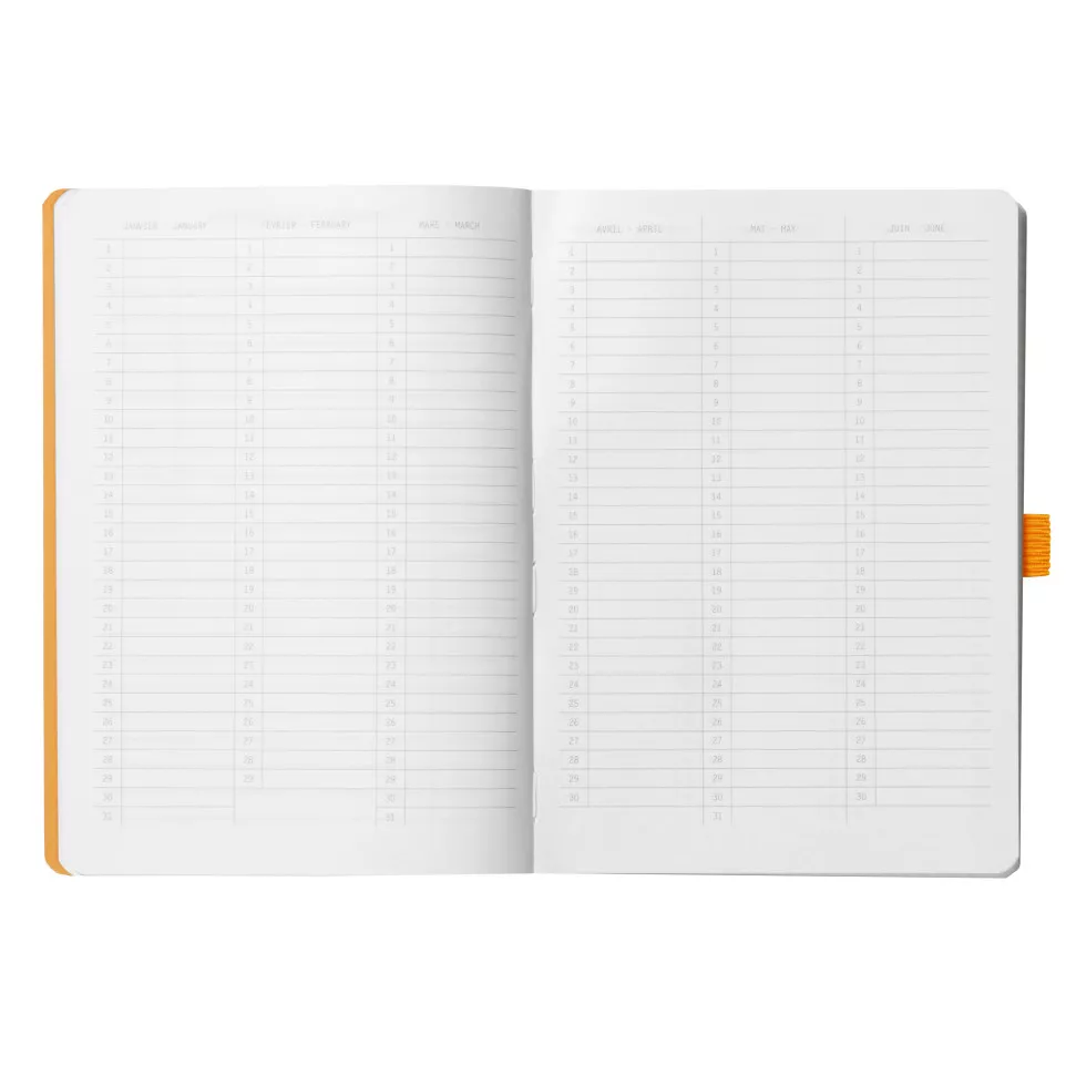 RHODIA GOALBOOK SOFT- WIT A5 DOT...
