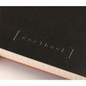 RHODIA GOALBOOK SOFT- WIT A5 DOT ZWART/ St.