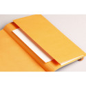 RHODIA GOALBOOK SOFT- WIT A5 DOT ZILVER/ St.