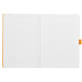 RHODIA GOALBOOK SOFT- WIT A5 DOT ZILVER/ St.