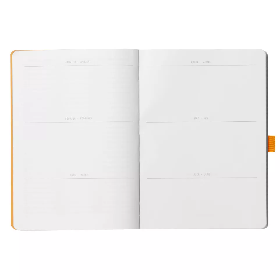 RHODIA GOALBOOK SOFT- WIT A5 DOT...