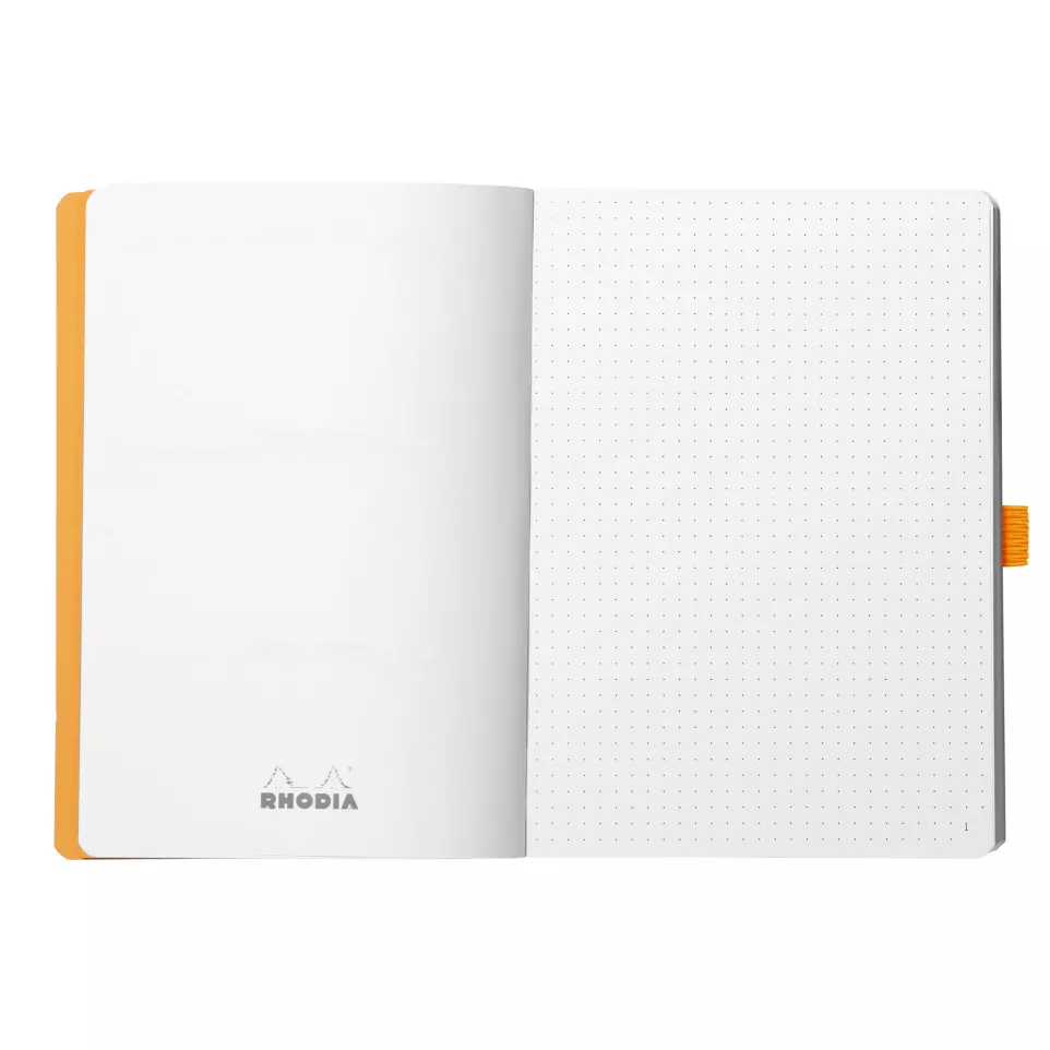 RHODIA GOALBOOK SOFT- WIT A5 DOT...