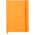 Rhodiarama A5 80bl 90g DOT oranje-/ St.