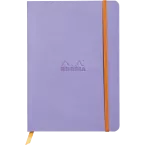 Rhodiarama carnet souple A5 160 pages dot papier ivoire 90g fermeture élastique/ Pce
