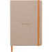 Rhodiarama carnet souple A5 160 pages dot papier ivoire 90g fermeture élastique/ Pce