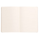 Rhodiarama carnet souple A5 160 pages ligné papier ivoire 90g fermeture élastique/ Pce