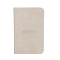 Rhodiarama 2 Minibooks souples 7x10,5 cm 64p L papier ivoire 90g/ Pce