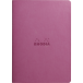 Rhodiarama piqûre textile A5 64p ligné papier ivoire 90g/ Pce