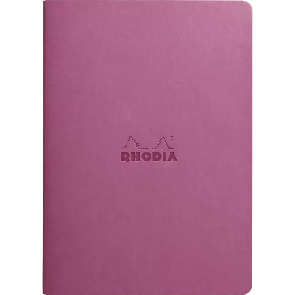 Rhodiarama A5 64bl 90g gelijnd lila-/...