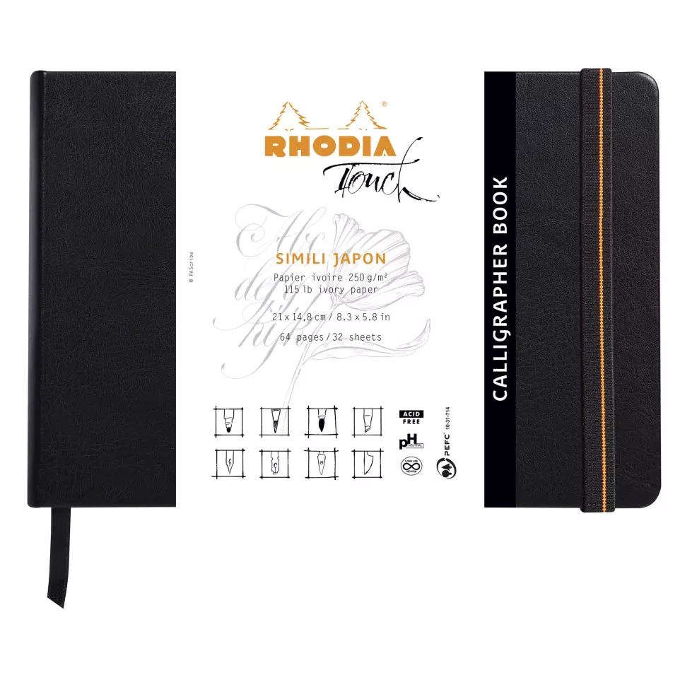CALLIGRAPHER BOOK A5 32bl 250g uni-/ St.
