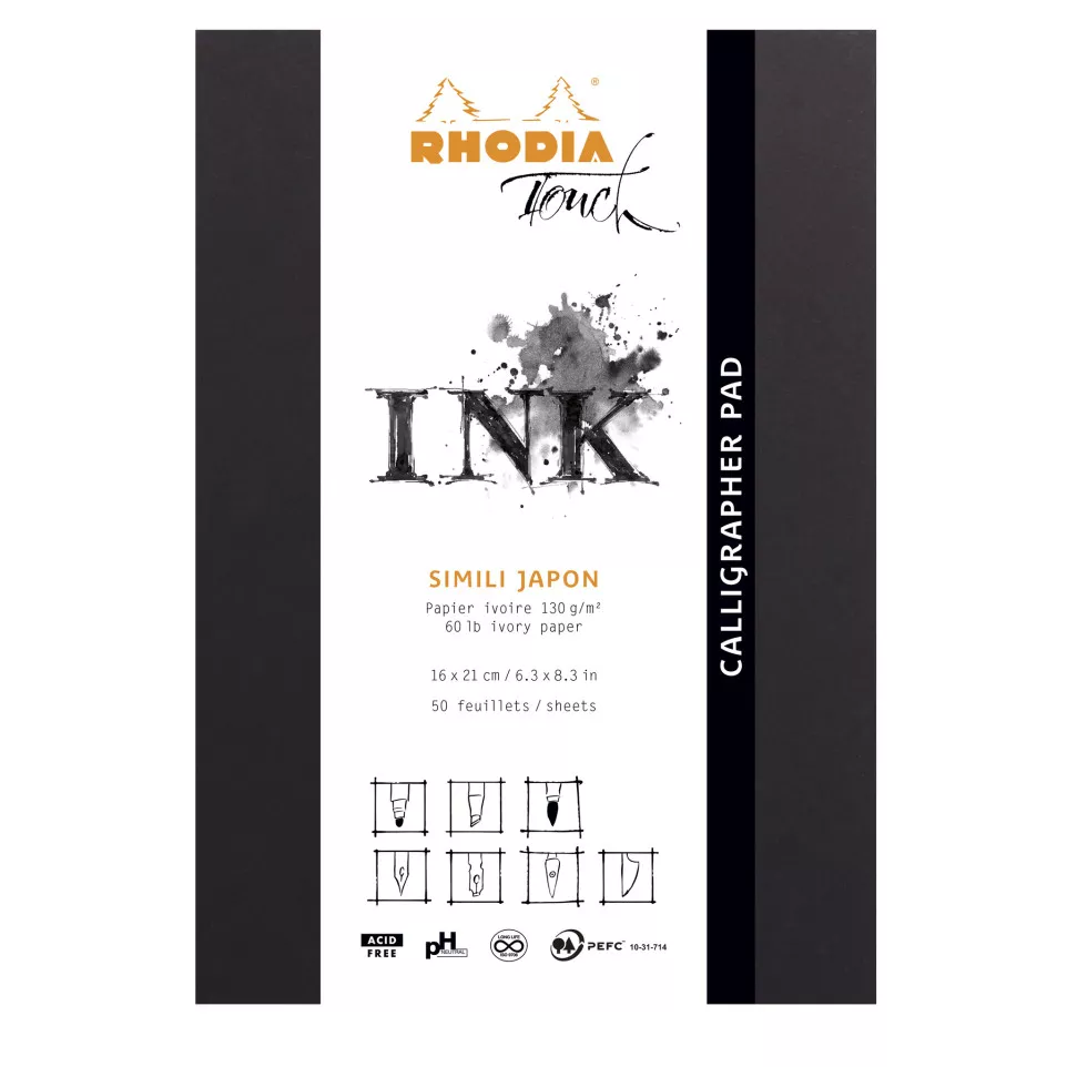 CALLIGRAPHER PAD Blo-k A5+ 50bl 130g...