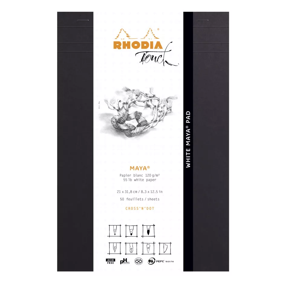 WHITE MAYA PAD A4+ 5-0b 120g...