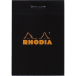 Rhodia blok Black N10 80bl 80g Q5x5-/ St.