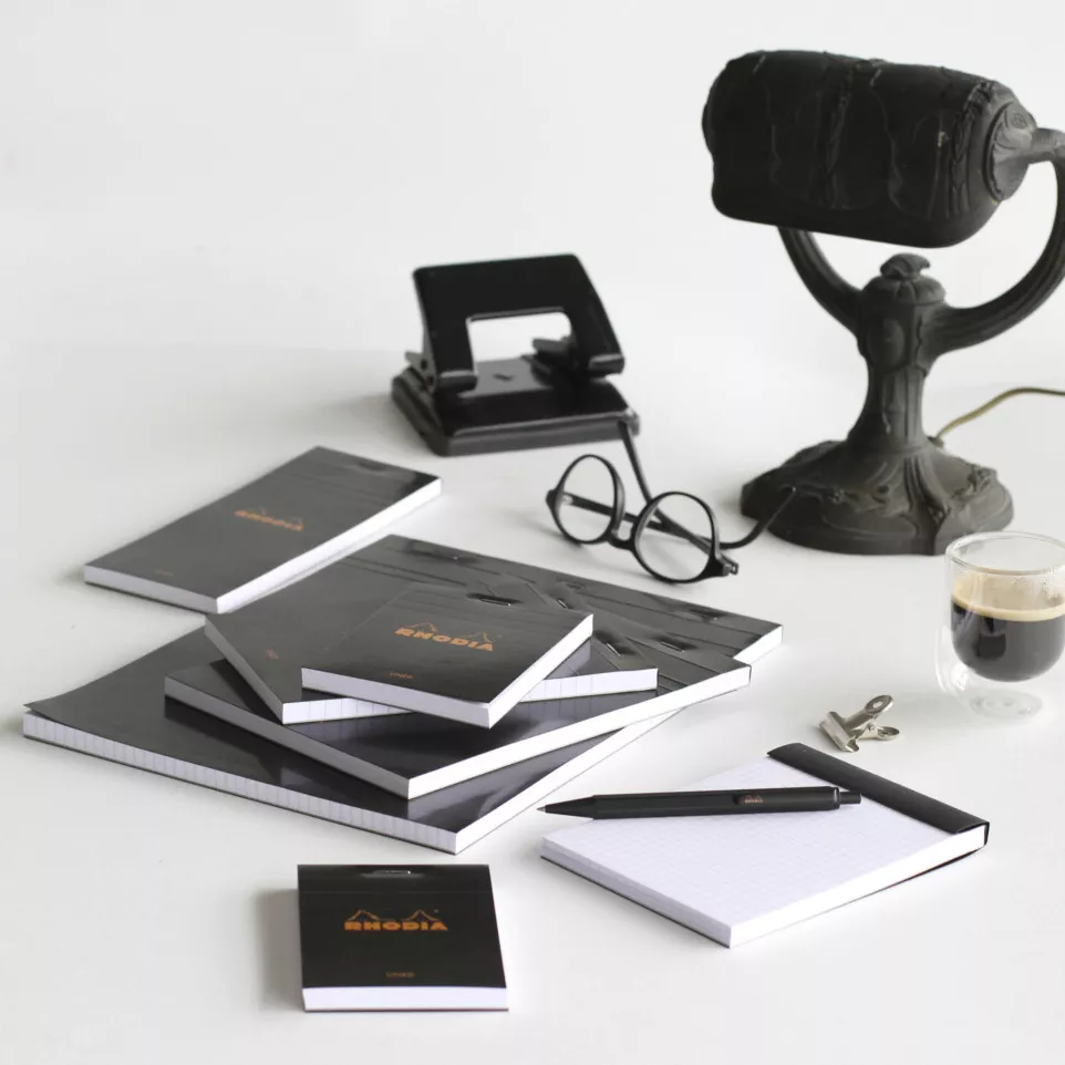 Rhodia blok Black N10 80bl 80g Q5x5-/...