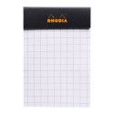 Rhodia blok Black N10 80bl 80g Q5x5-/ St.
