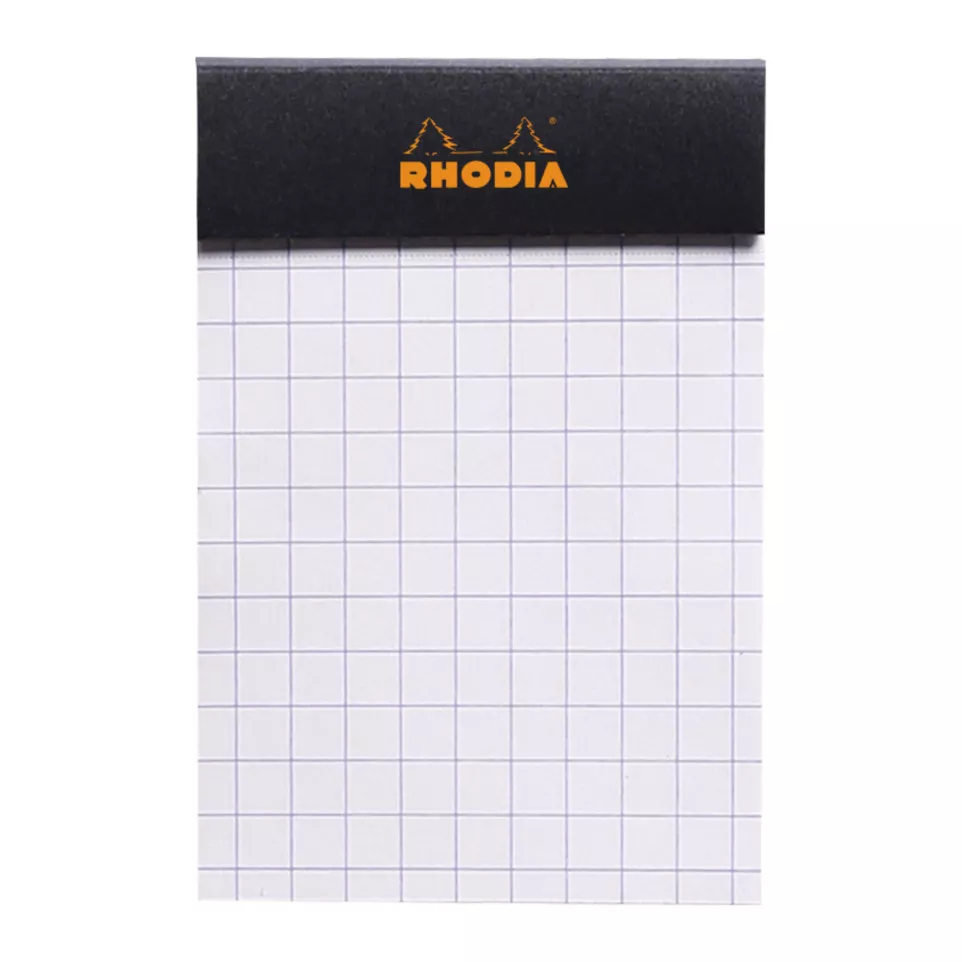 Rhodia blok Black N10 80bl 80g Q5x5-/...