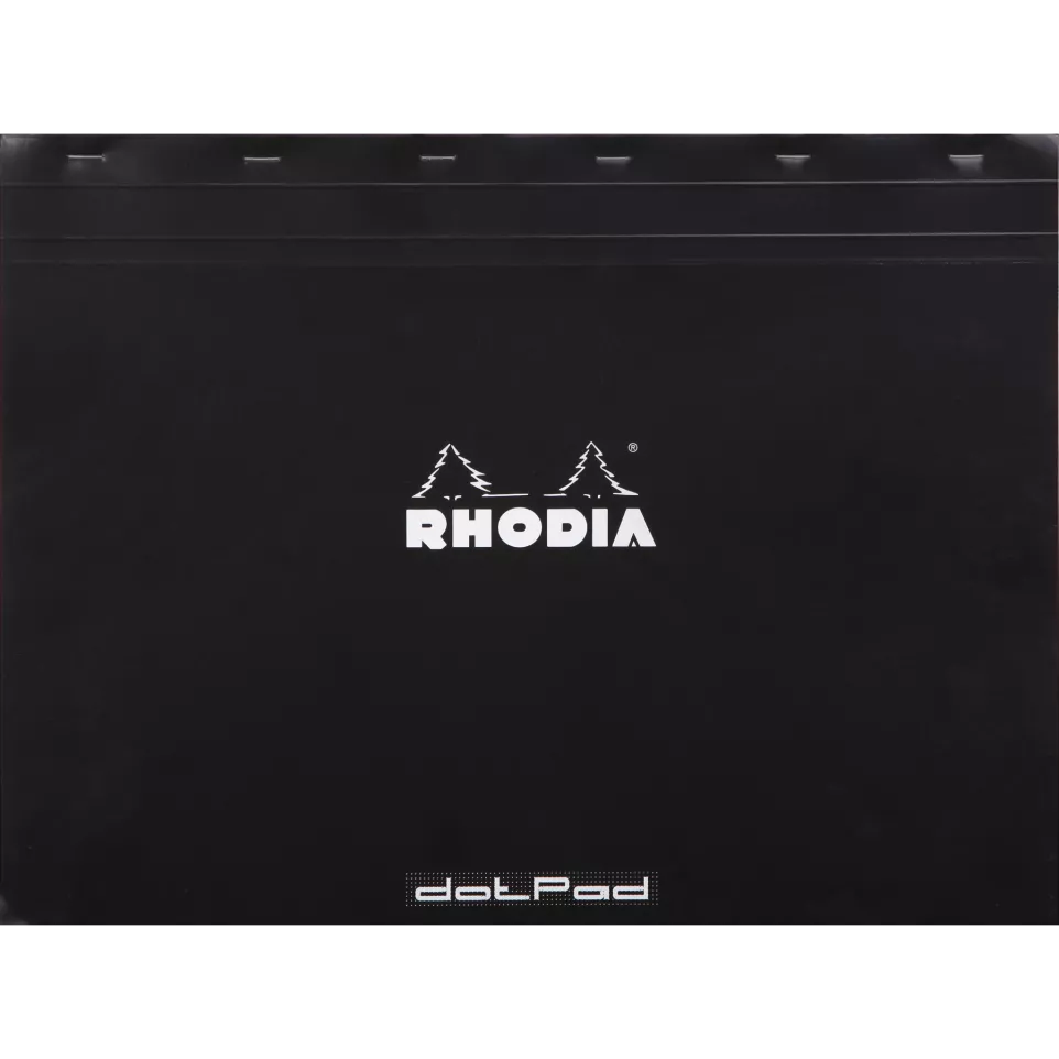 Rhodia Dotpad Black-N°38 80bl 80g...
