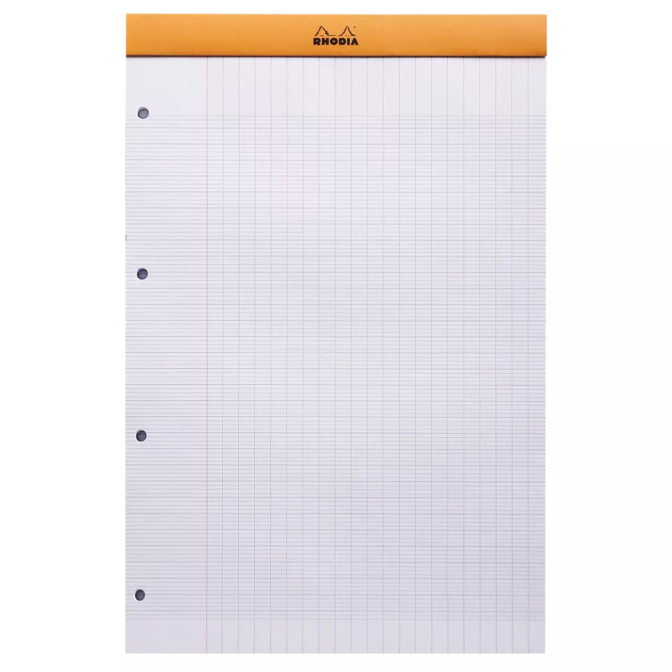Rhodia blok Orange N-°20 80bl 80g...