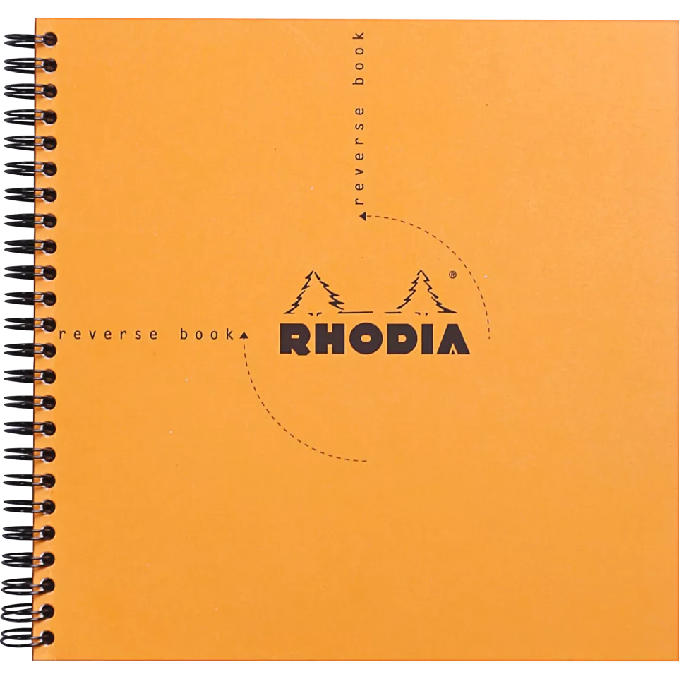 Rhodia Reverse Book Wirebound, 5x5...