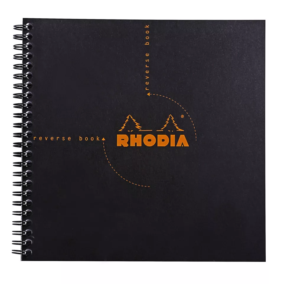 Rhodia Reverse Book Wirebound, 5x5...