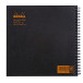 Rhodia Reverse Book Wirebound, 5x5 Squared, 210x210, Assorted/ Pc.