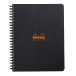 Meeting book Rhodia Classic reliure intégrale O&B 16x21 cm 160 pages détachables 90g/ Pce