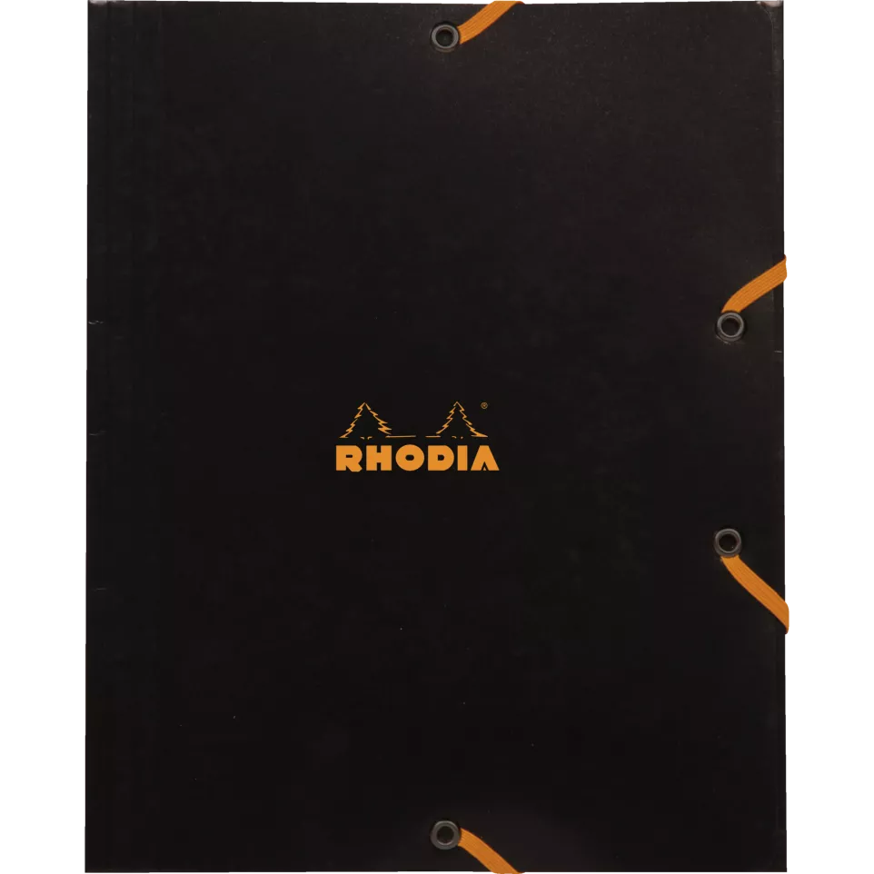Rhodia Black map 3kl-ep+elastiek...