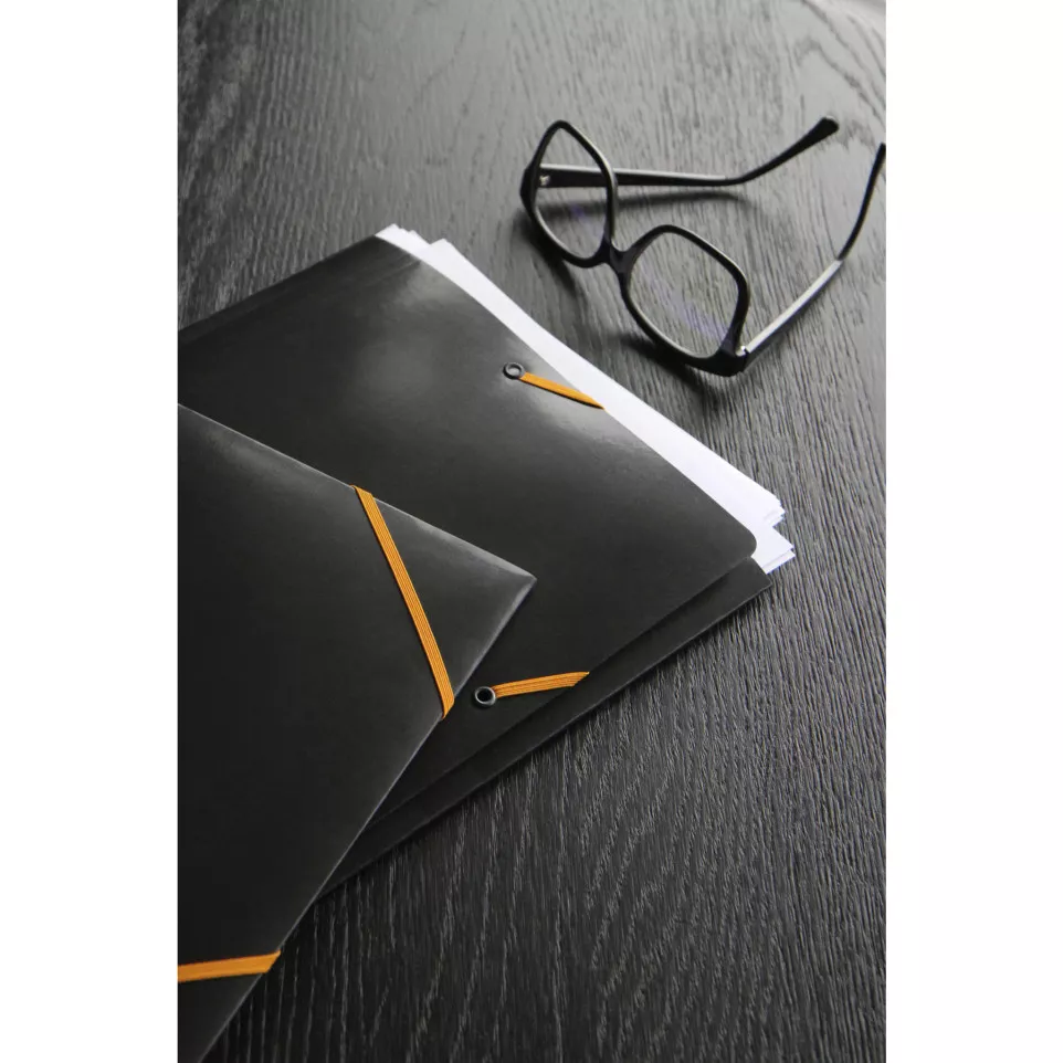 Rhodia Black map 3kl-ep+elastiek...