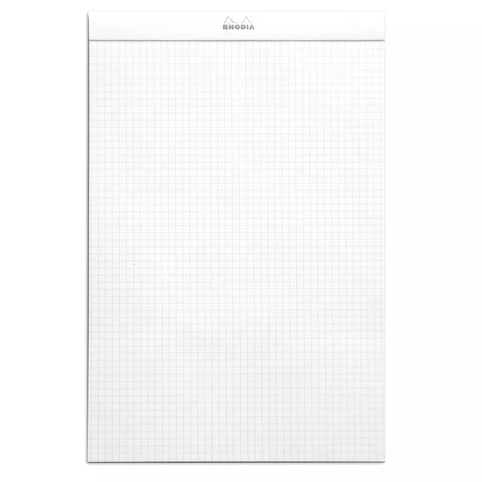 Rhodia White Head Stapled Pad No19,...