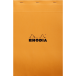 Rhodia blok Orange N-°19  80bl 80g Q5x5/ St.