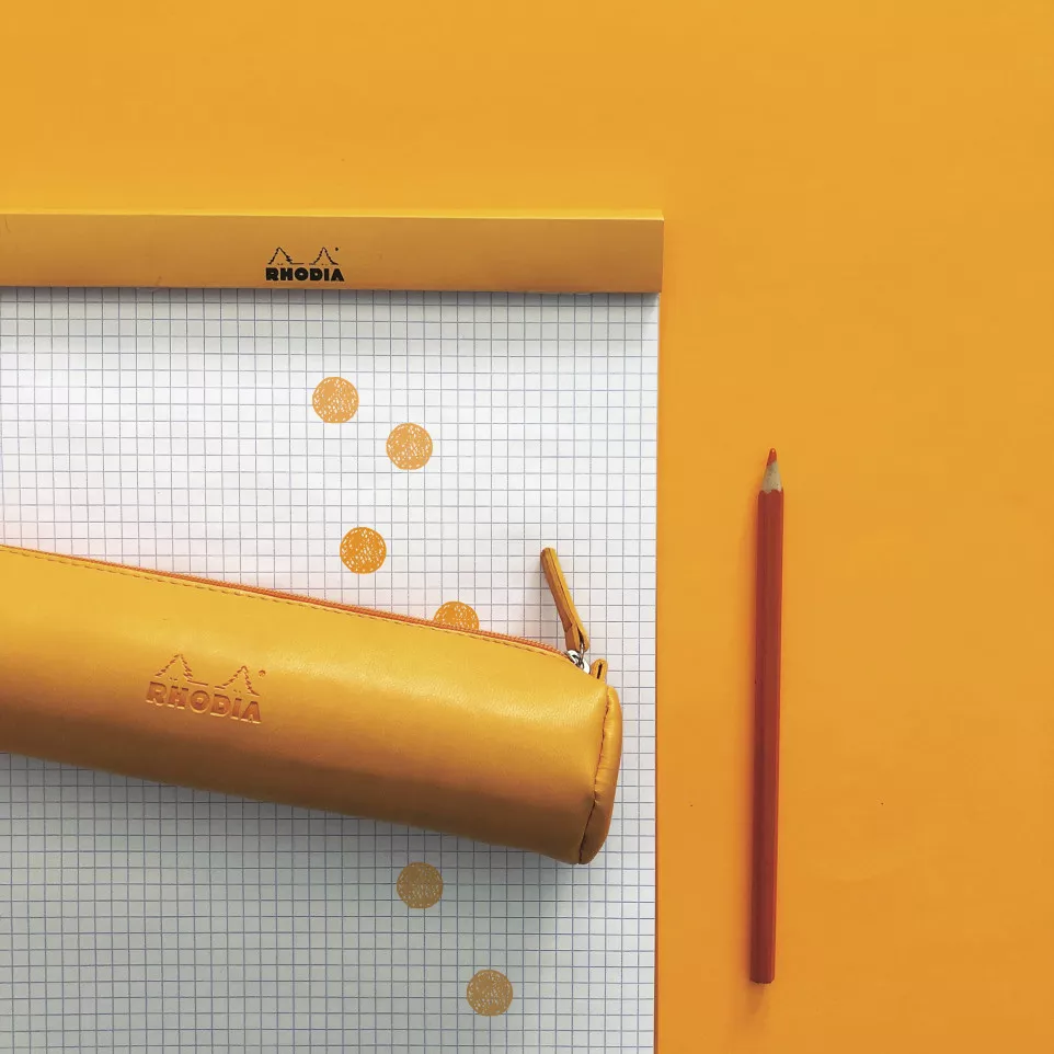 Rhodia Orange Head Stapled Pad No19,...