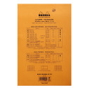 Rhodia blok Orange N-°19  80bl 80g Q5x5/ St.
