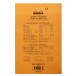 Rhodia blok Orange N-°19  80bl 80g Q5x5/ St.