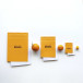 Rhodia Orange Head Stapled Pad No19, 5x5 Squared, A4+/ Pc.