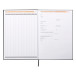 RHODIACT hardback book A4 96 lined sheets/ Pc.
