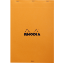 Bloc agrafé Rhodia N°19 21x31,8 cm 80 feuillets uni 80g/ Pce