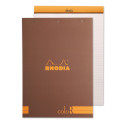 Bloc agrafé Rhodia coloR N°18 21x29,7 cm 70 feuillets ligné 90g/ Pce