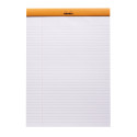 Bloc agrafé Rhodia N°18 21x29,7 cm 80 feuillets ligné avec marge 80g/ Pce
