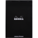 Rhodia Stapled Dot Pad Black, A4/ Pc.