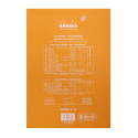Rhodia Stapled Dot Pad Orange, A4/ Pc.