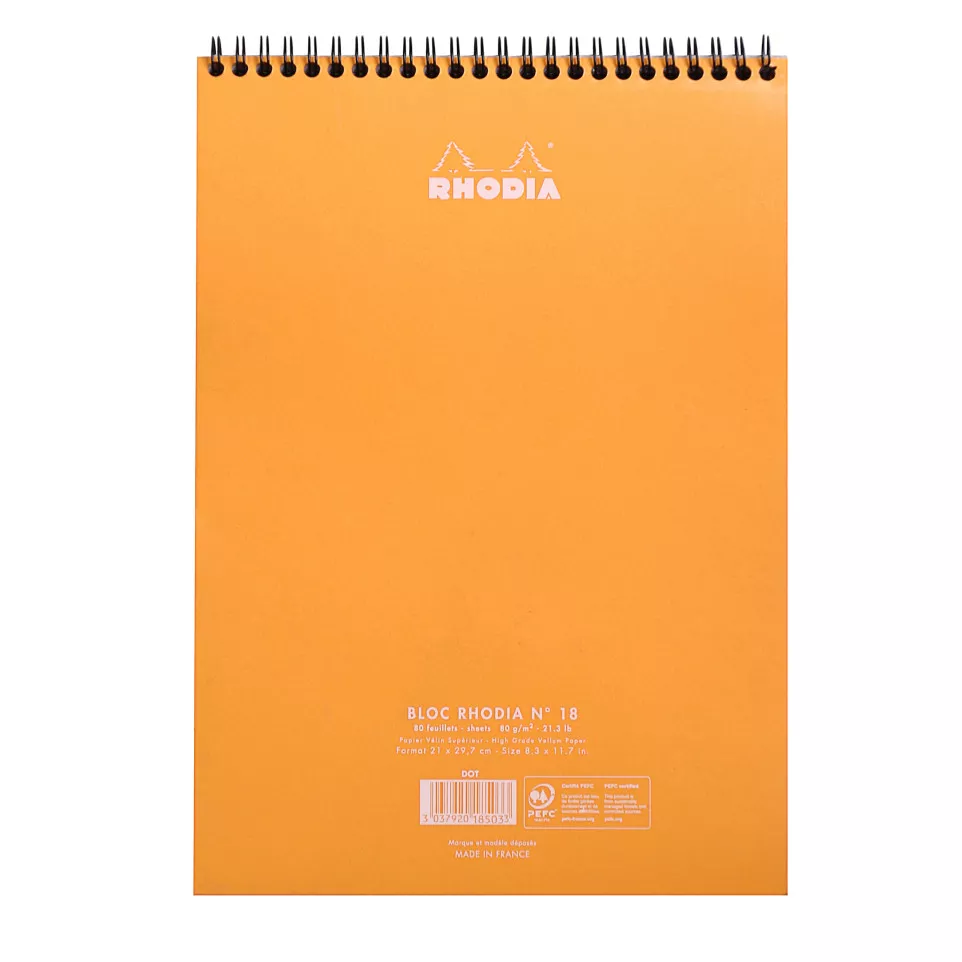 Bloc reliure intégrale Rhodia Classic...