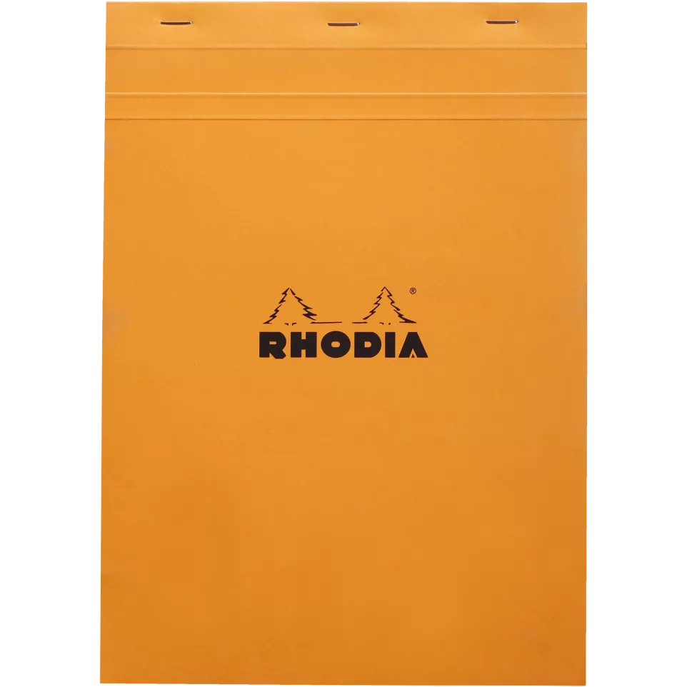 Rhodia blok Orange N-°18 80bl 80g...