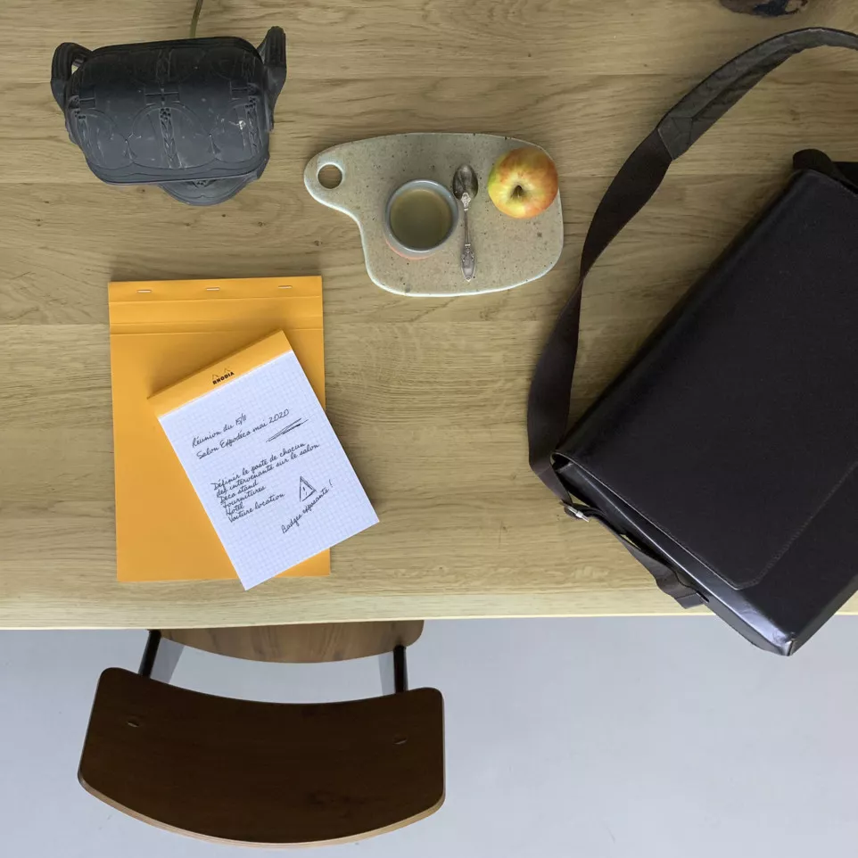 Rhodia blok Orange N-°18 80bl 80g...