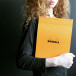 Rhodia blok Orange N-°18 80bl 80g uni/ St.
