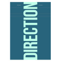 Calligraphe Direction Desk Pad, A5, Squared/ Pc.