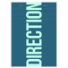 Calligraphe Direction Desk Pad, A5, Squared/ Pc.