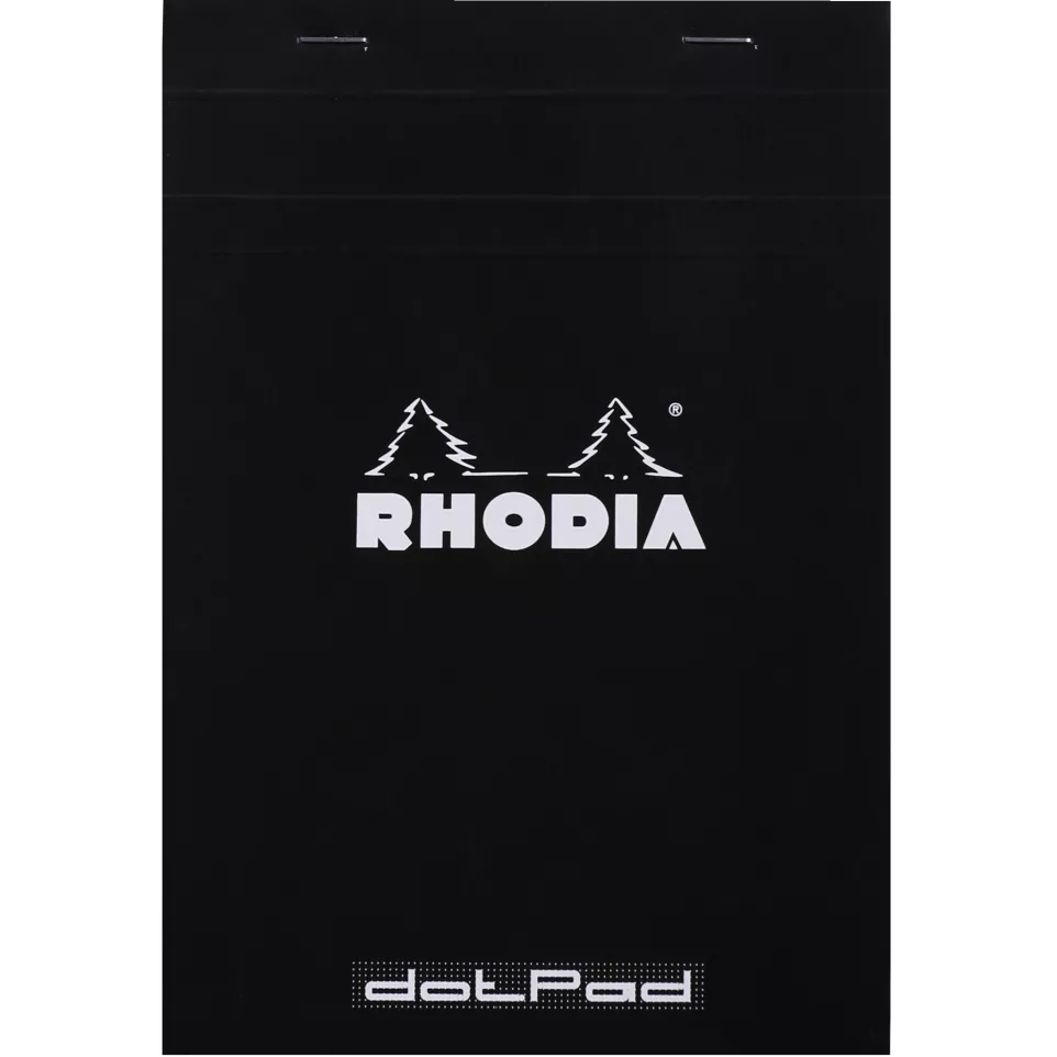 Rhodia Dotpad Black N°16 80bl 80g-/ St.