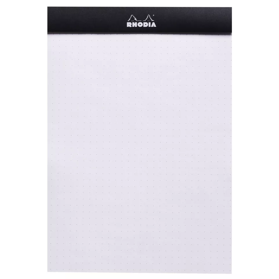 Rhodia Dotpad Black N°16 80bl 80g-/ St.