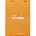 Rhodia Stapled Dot Pad Orange, A5/ Pc.